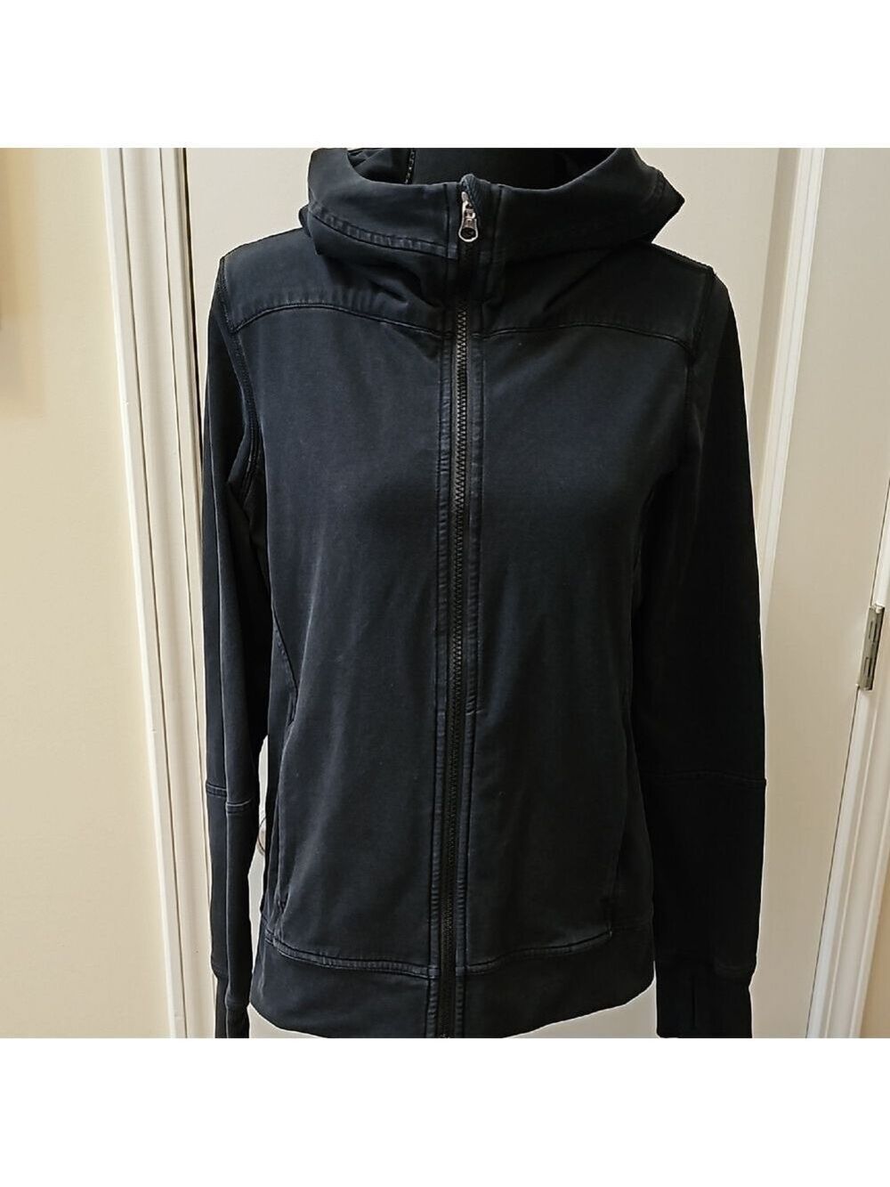 397. Lululemon Black Hoodie Jacket